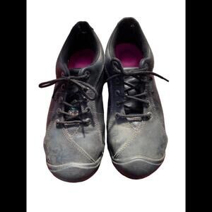 Keen Womens Black Steel Toe Work Shoes Size 6.5 CSA Approved w/Additional Insole